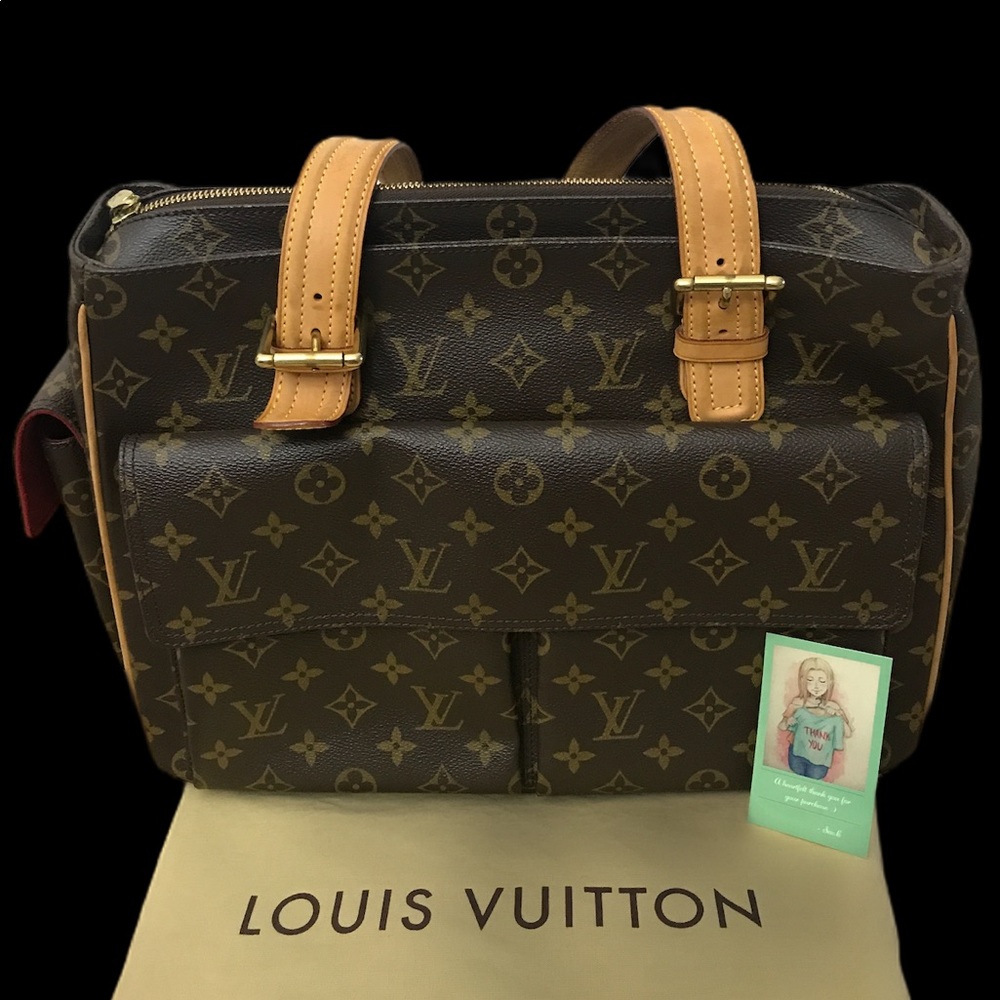 Authentic Louis Vuitton Monogram Multipli Cite GM